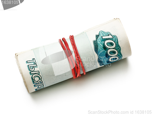 Image of banknotes of Russia