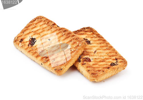 Image of Shortbreads Cookies With Raisins