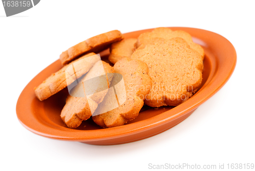Image of dish of cinnamon cookies