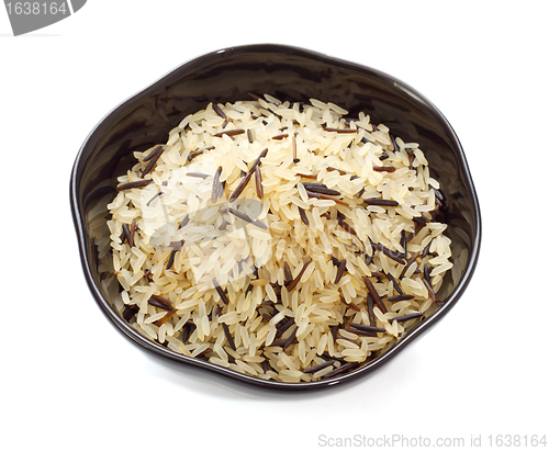 Image of Bowl Of Raw Rice