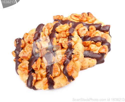 Image of Chocolate Chip Cookies With Peanuts