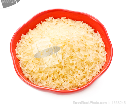 Image of Bowl Of Raw Rice