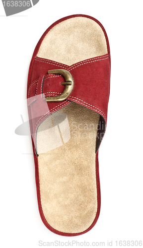 Image of red slipper