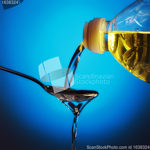 Image of pouring oil