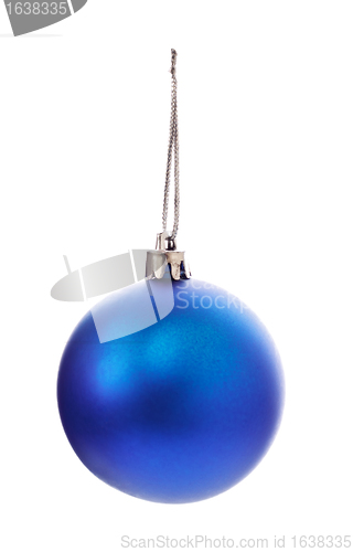 Image of Blue Christmas Ball