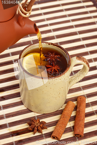 Image of pouring tea