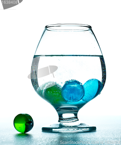 Image of Glass of Mineral Water