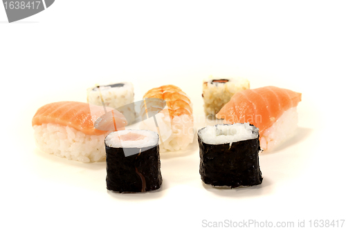 Image of fresh Japanese Sushi