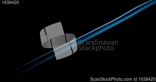 Image of Blue Smoke On Black