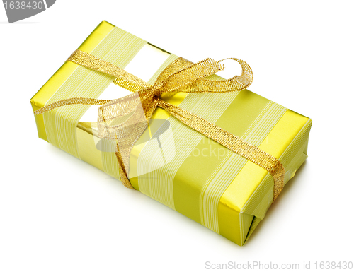 Image of yellow gift box