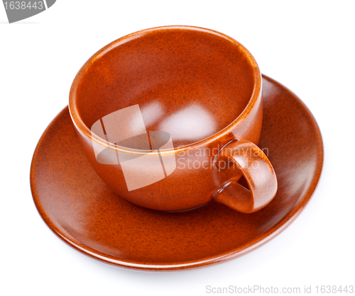 Image of coffee cup with saucer
