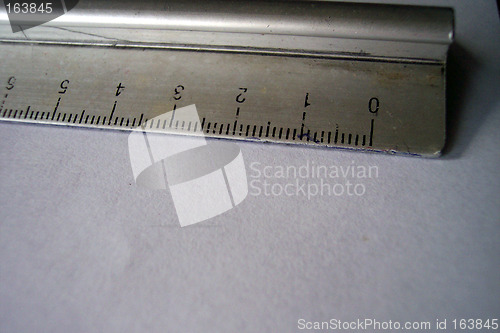 Image of metal ruler