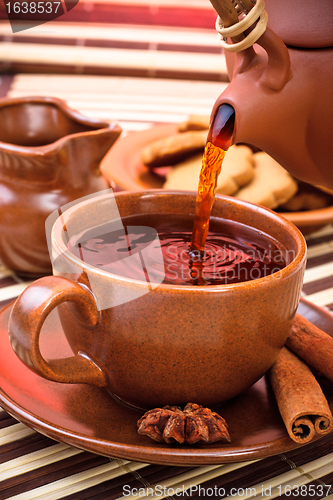 Image of pouring tea