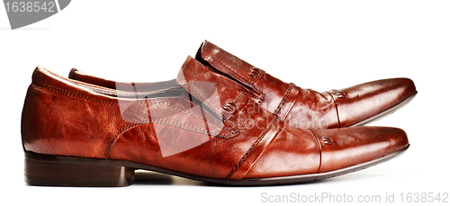 Image of brown shoes