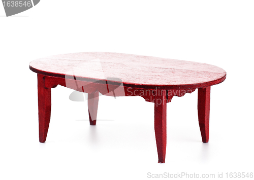 Image of toy furniture, table