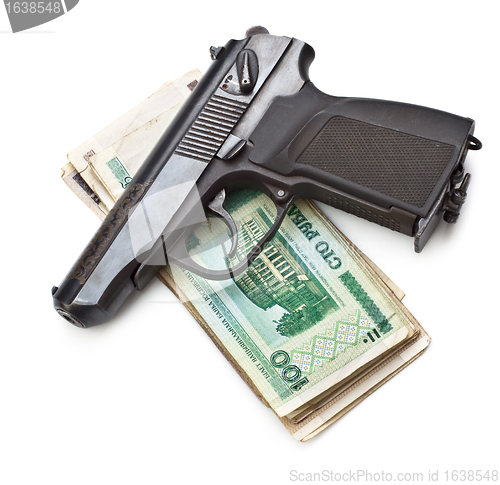 Image of Gun And Money