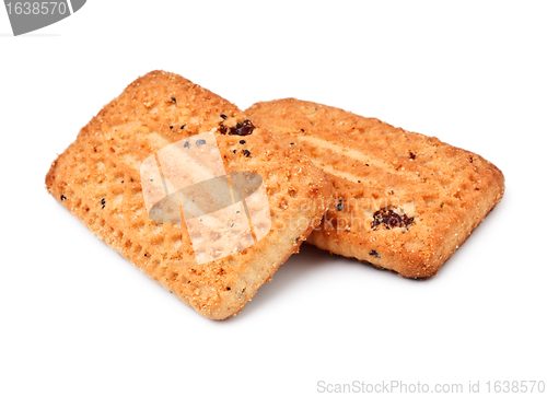 Image of Shortbreads Cookies With Raisins