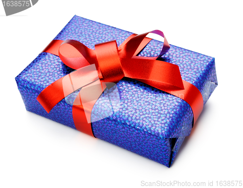 Image of blue gift box