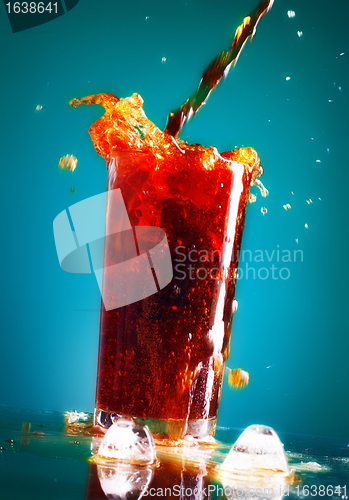 Image of Pouring Cola