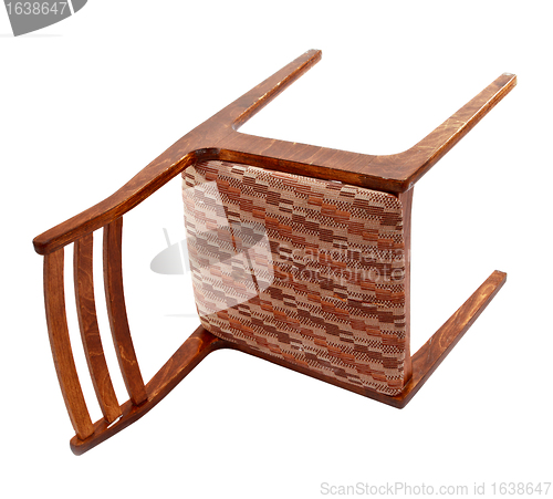 Image of old turned chair