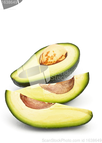 Image of avoÑado slices