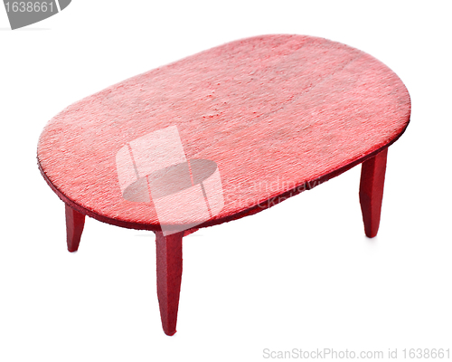 Image of toy furniture, table