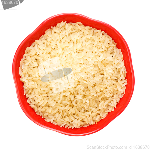 Image of Bowl Of Raw Rice