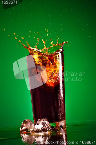 Image of Splashing Cola