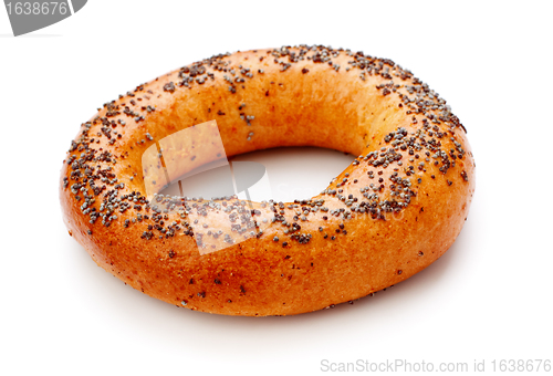 Image of Bagel With Poppy Seeds