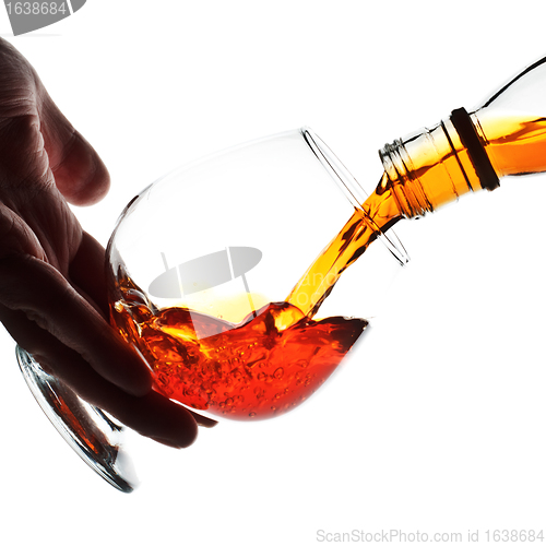 Image of Pouring Cognac