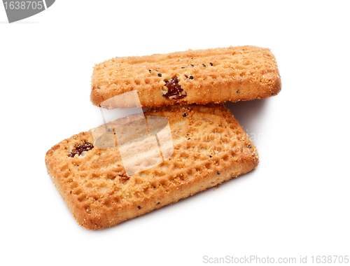 Image of Shortbreads Cookies With Raisins