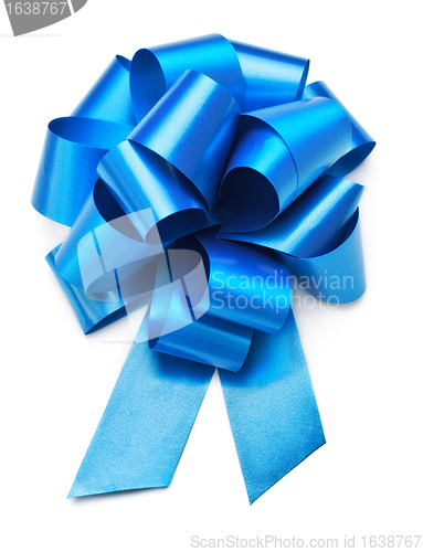 Image of blue bow