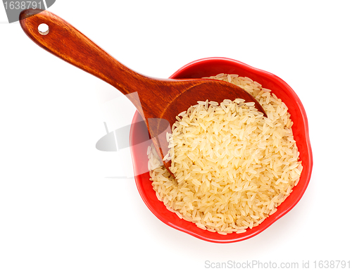 Image of Bowl Of Raw Rice