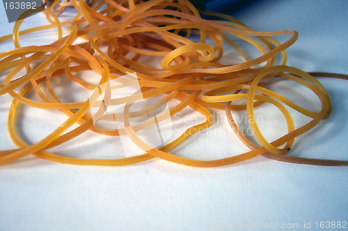 Image of group of rubber bands
