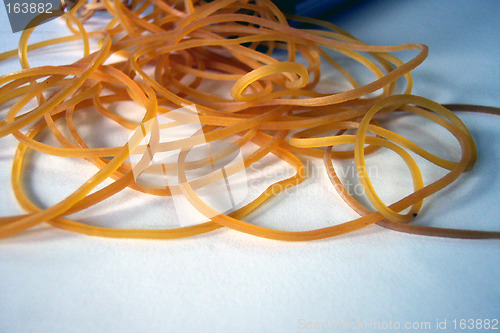 Image of group of rubber bands
