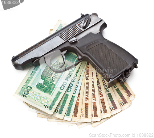 Image of Gun And Money