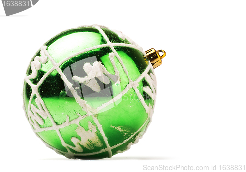 Image of green decoration ball