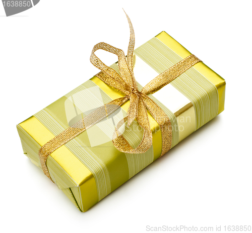Image of yellow gift box