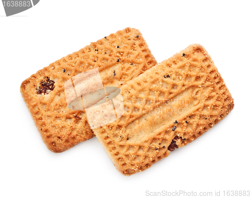 Image of Shortbreads Cookies With Raisins