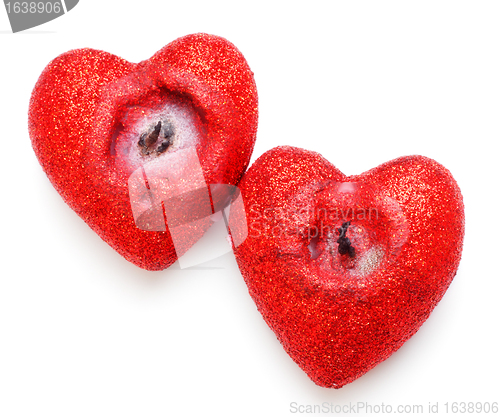 Image of Heart Shaped Candles