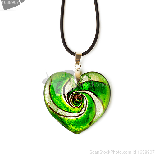 Image of heart-shaped pendant