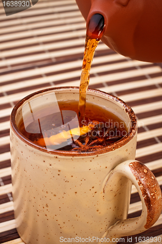 Image of pouring tea