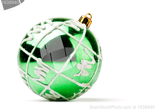 Image of green decoration ball