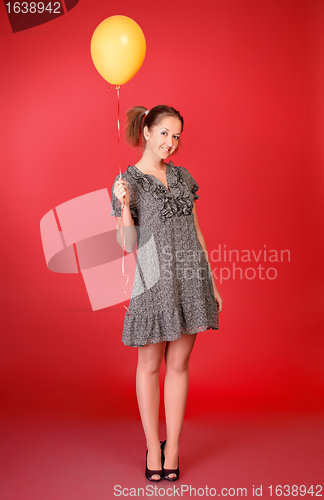 Image of Girl With Balloon