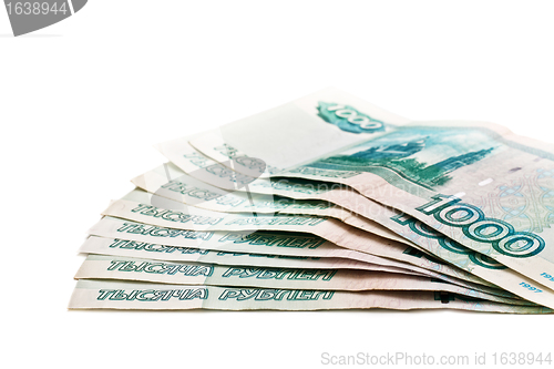 Image of banknotes of Russia