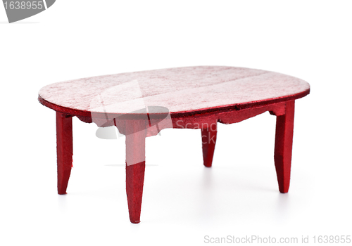 Image of toy furniture, table