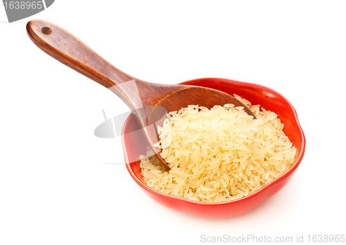 Image of Bowl Of Raw Rice