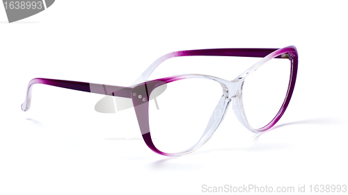 Image of purple eyeglasses