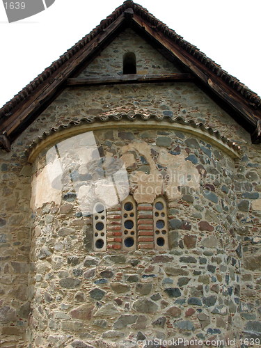 Image of Back side. St. Mary's church. Asinou. Cyprus