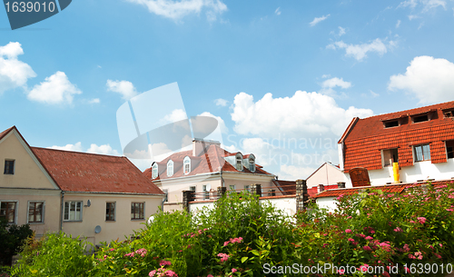 Image of small european town